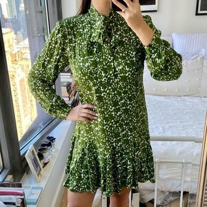 Michael Kors floral silk dress